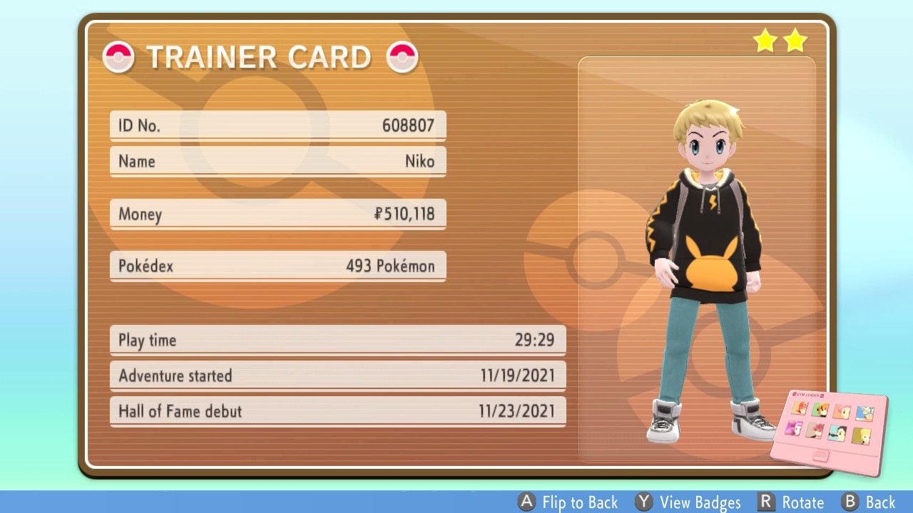 Sword & Shield Pokédex, Brilliant Diamond & Shining