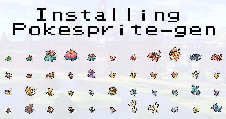 pokemon sprites gen 3