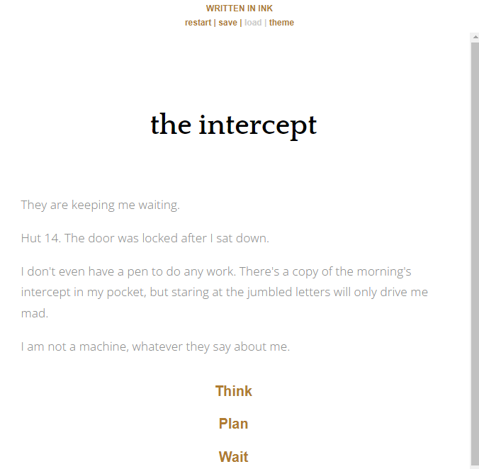 ink - inkle's narrative scripting language