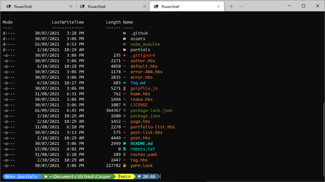 Contributing to Open Source: Terminal-Icons