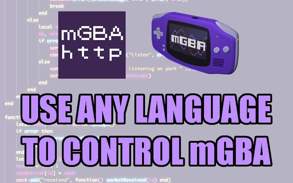 Use Any Language to Control mGBA